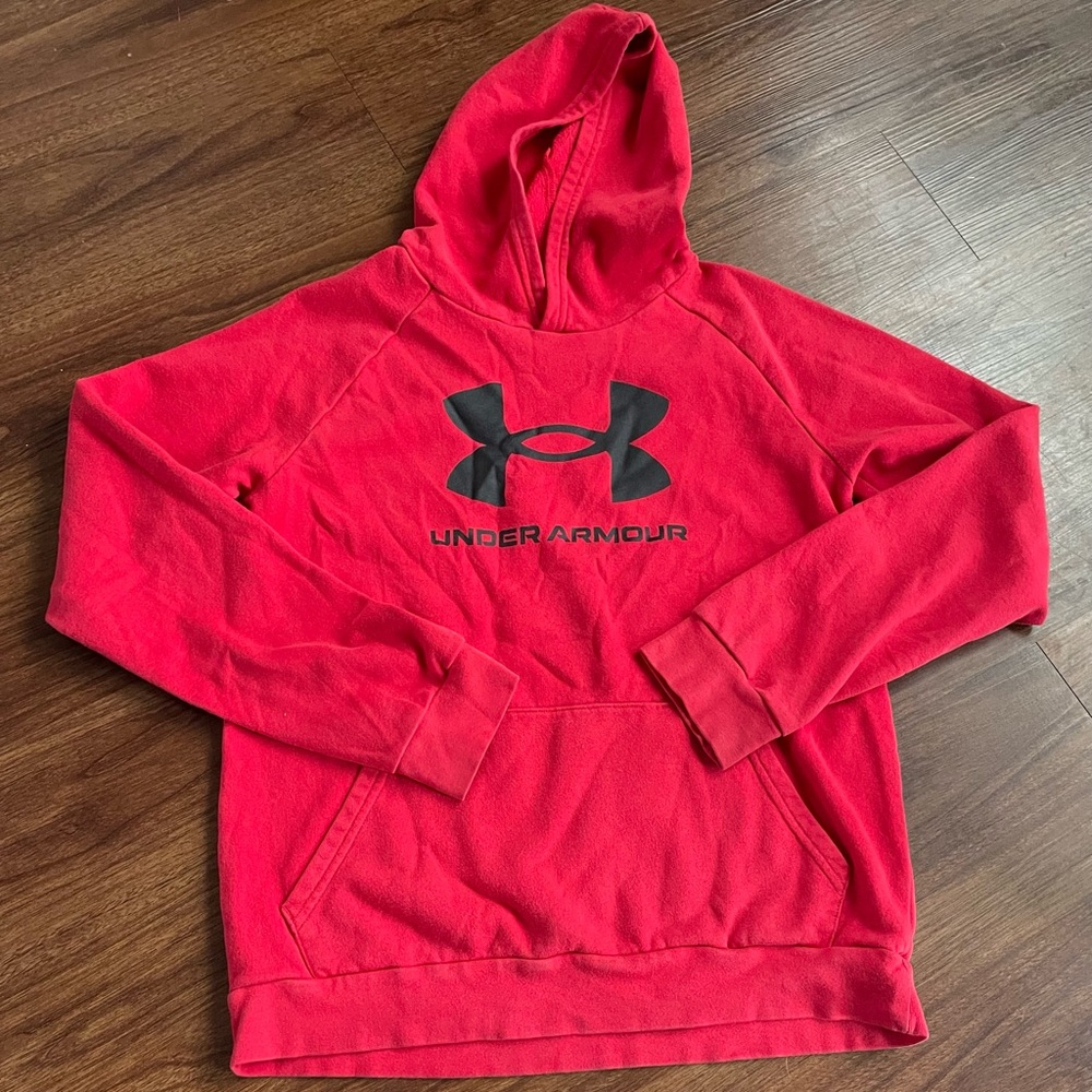 Under Armour Men's Red Hoodie
